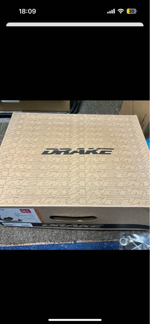 DRAKE RELOAD ジャパンリミテッド　 ビンディング ブラック Mサイズ