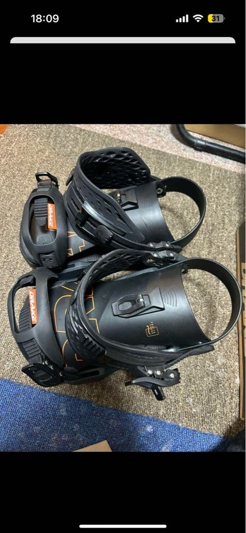 DRAKE RELOAD ジャパンリミテッド　 ビンディング ブラック Mサイズ