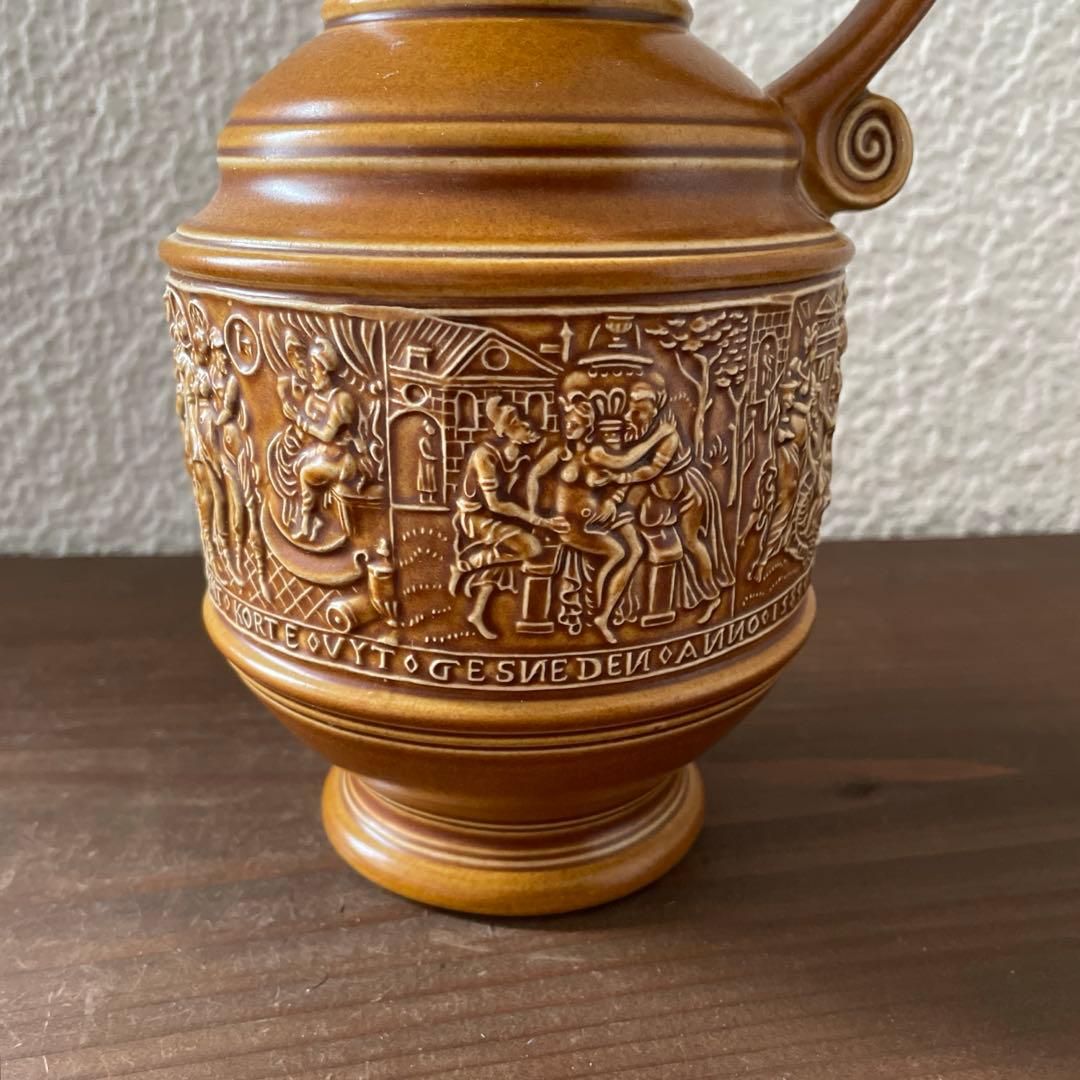 西独ヴィンテージ花器 ドイツ花瓶 24cm