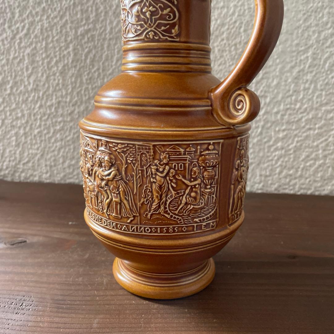 西独ヴィンテージ花器 ドイツ花瓶 24cm