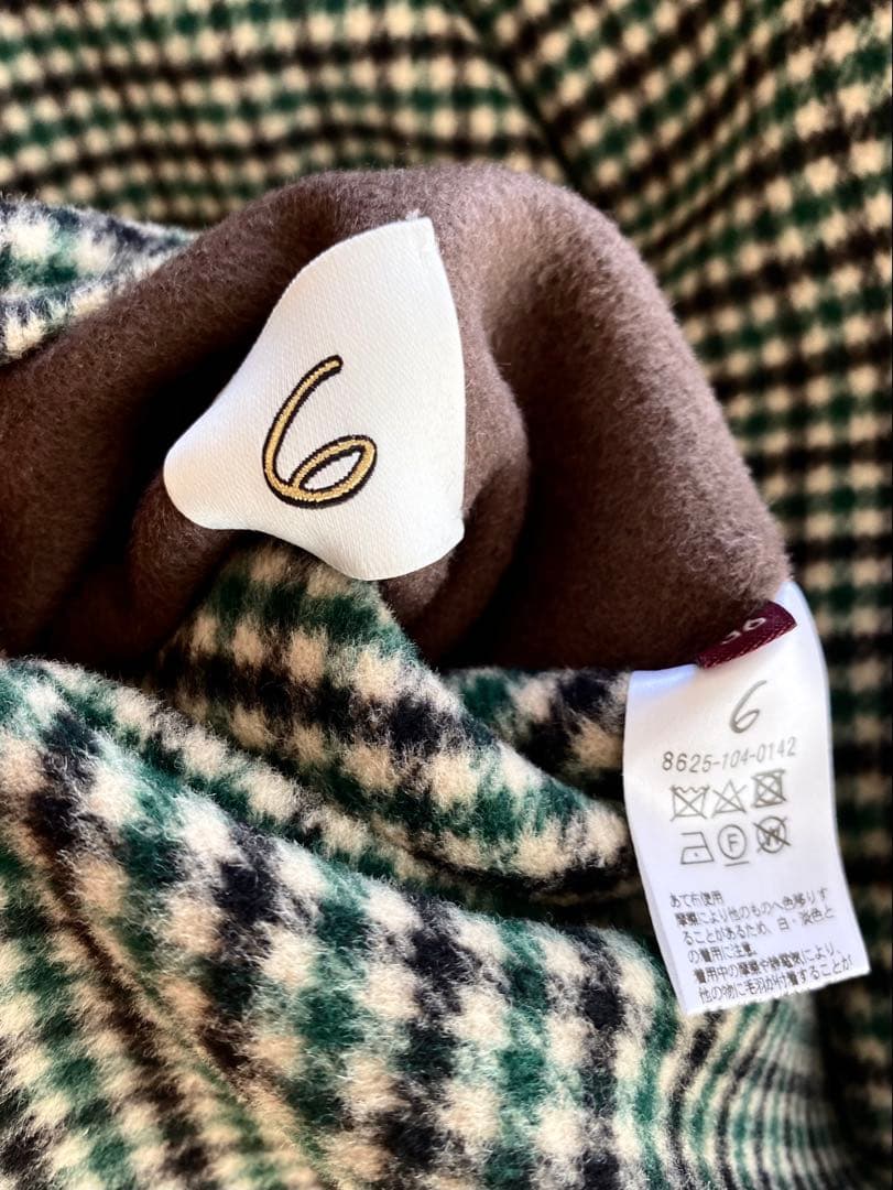 【美品】ウール100 UNITED ARROWS ６ロクリバーシブルコート36