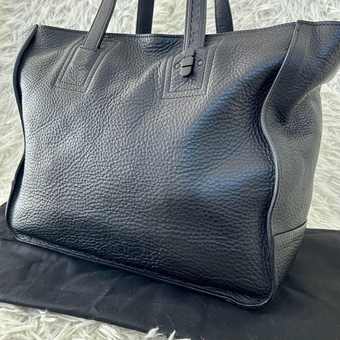 美品✨ トモエ トートバッグ ユナイテッドアローズ別注 シボ革 ハンドル調整可能