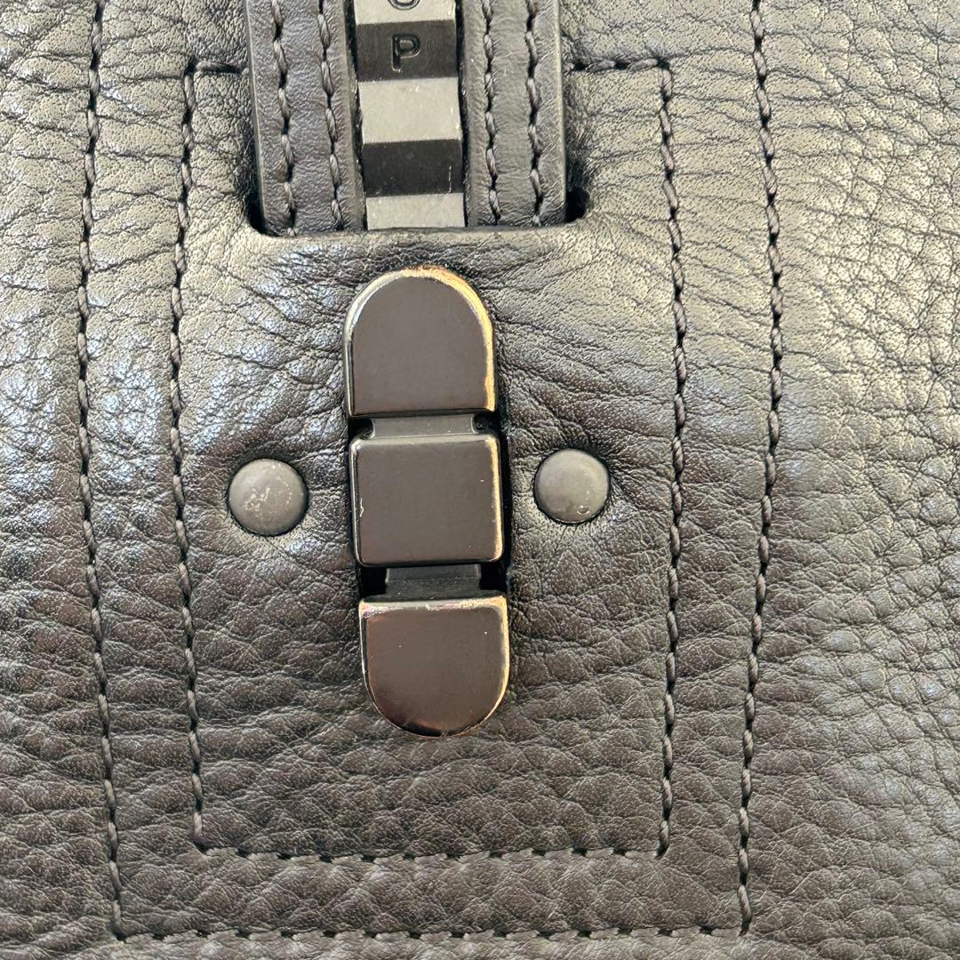 美品✨ トモエ トートバッグ ユナイテッドアローズ別注 シボ革 ハンドル調整可能