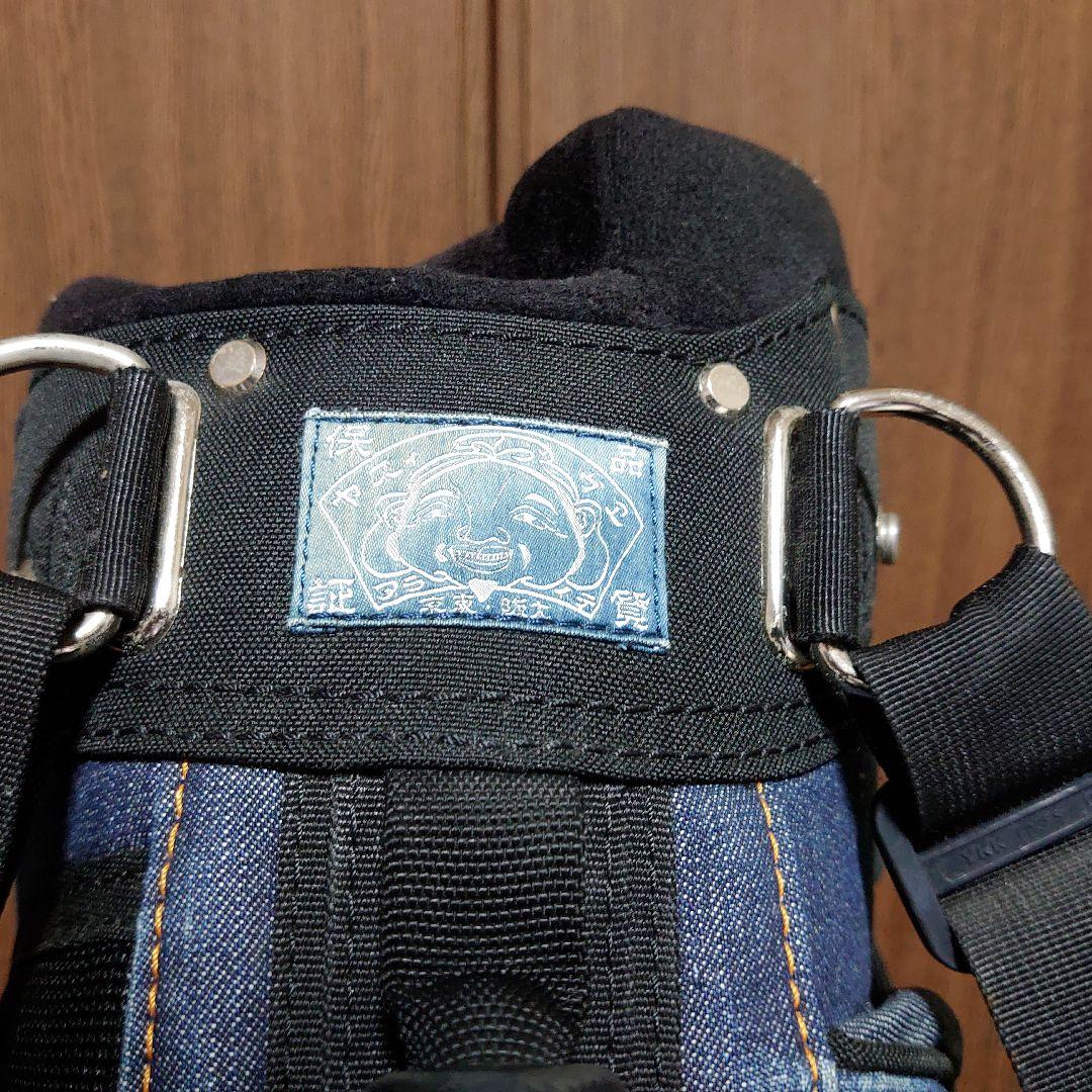 EVISU GOLF キャディバッグ ゴルフバッグ デニム スタンド付 芝生くん