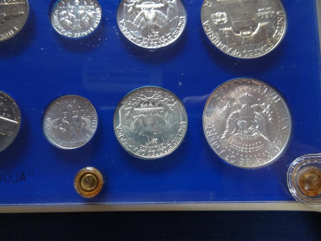 1962年～1964年 アメリカ ケネディハーフダラー他 プルーフセット ハワイ