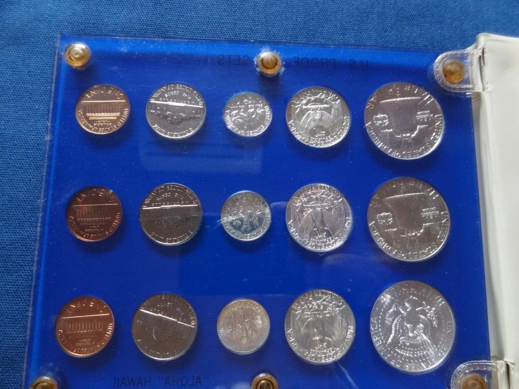 1962年～1964年 アメリカ ケネディハーフダラー他 プルーフセット ハワイ