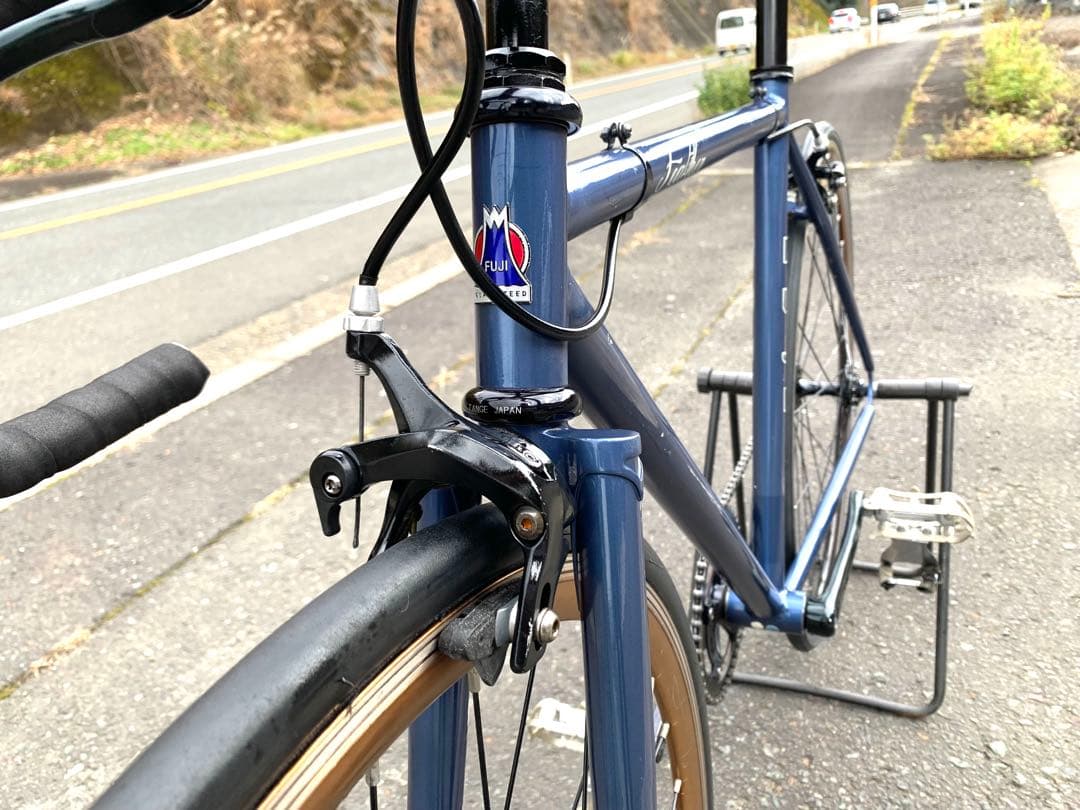 【即乘】送料無料FUJI ピストバイク feather 両用型 新品タイヤ