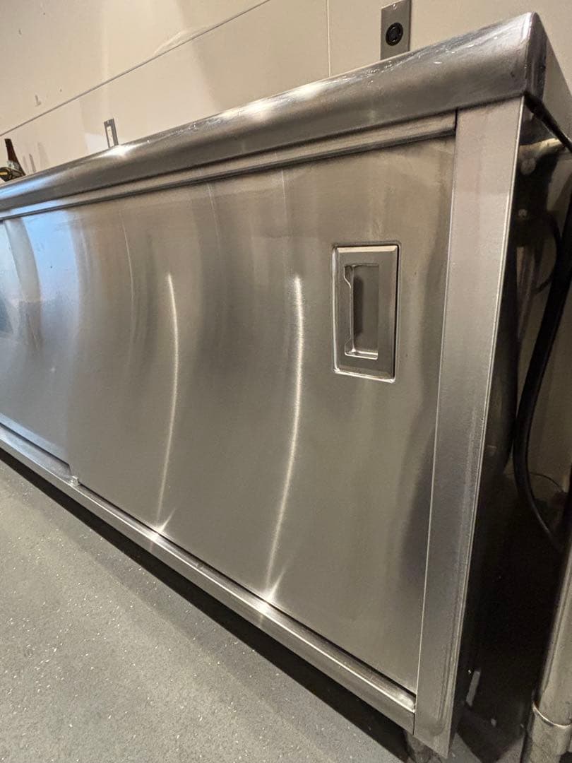 ステンレス　業務用　作業台　引戸　大型