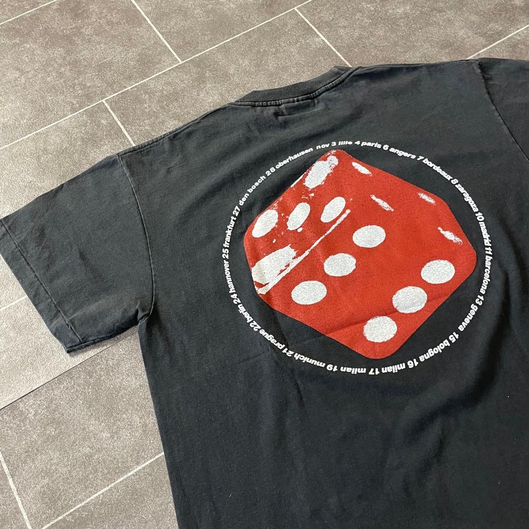 oasis オアシス DICE S/S Tシャツ フェード ブラック L