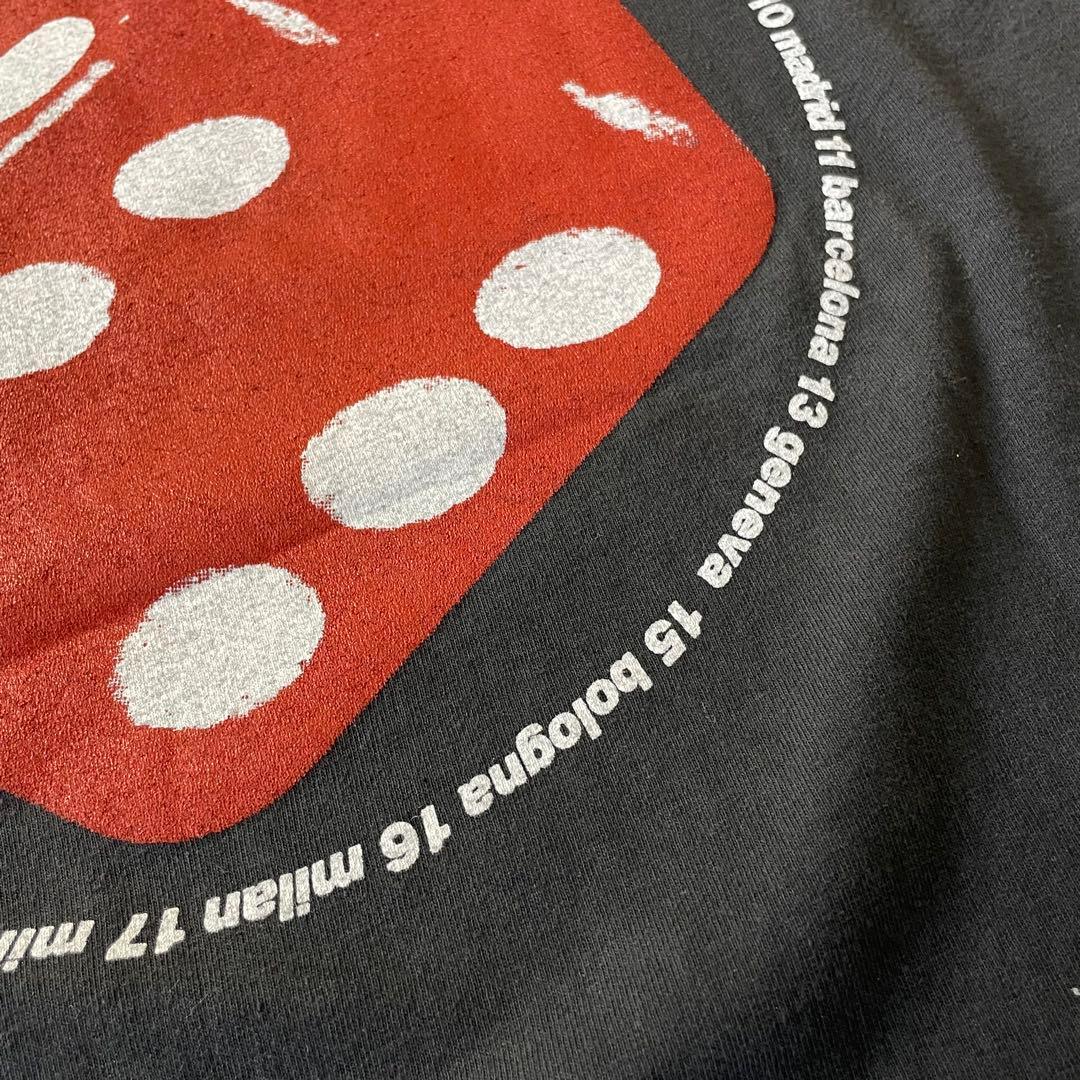 oasis オアシス DICE S/S Tシャツ フェード ブラック L