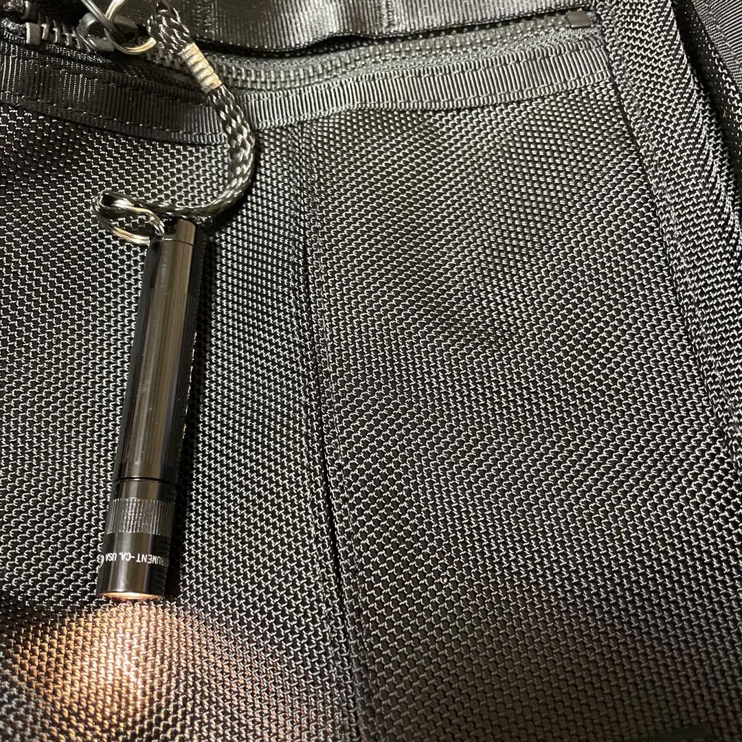 【極美品】PORTER　HEAT　スリングショルダーバッグ　マグライト付