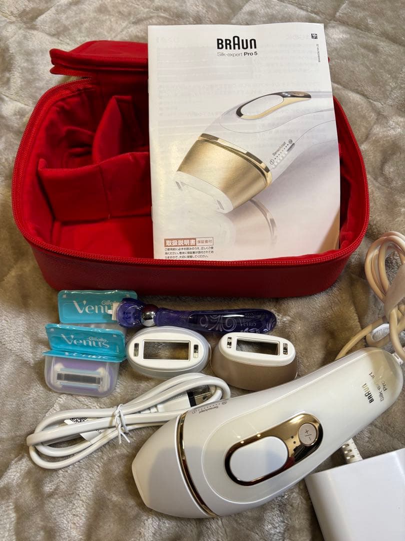 BRAUN Silk-expert Pro 5 シェーバーセット　ブラウン　脱毛