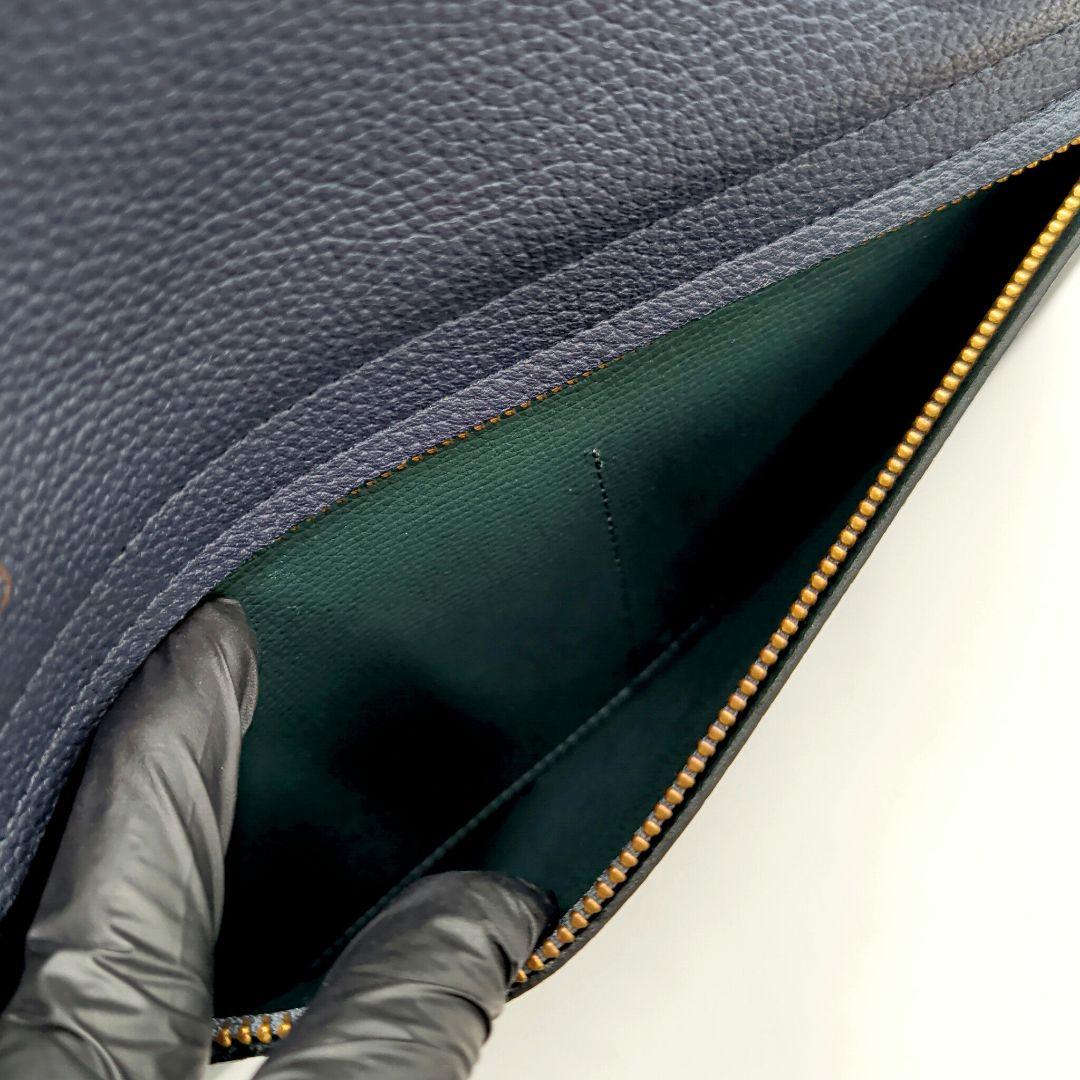 トフアンドロードストーン ブラスボタン トートバッグ ネイビー レザー 極美品