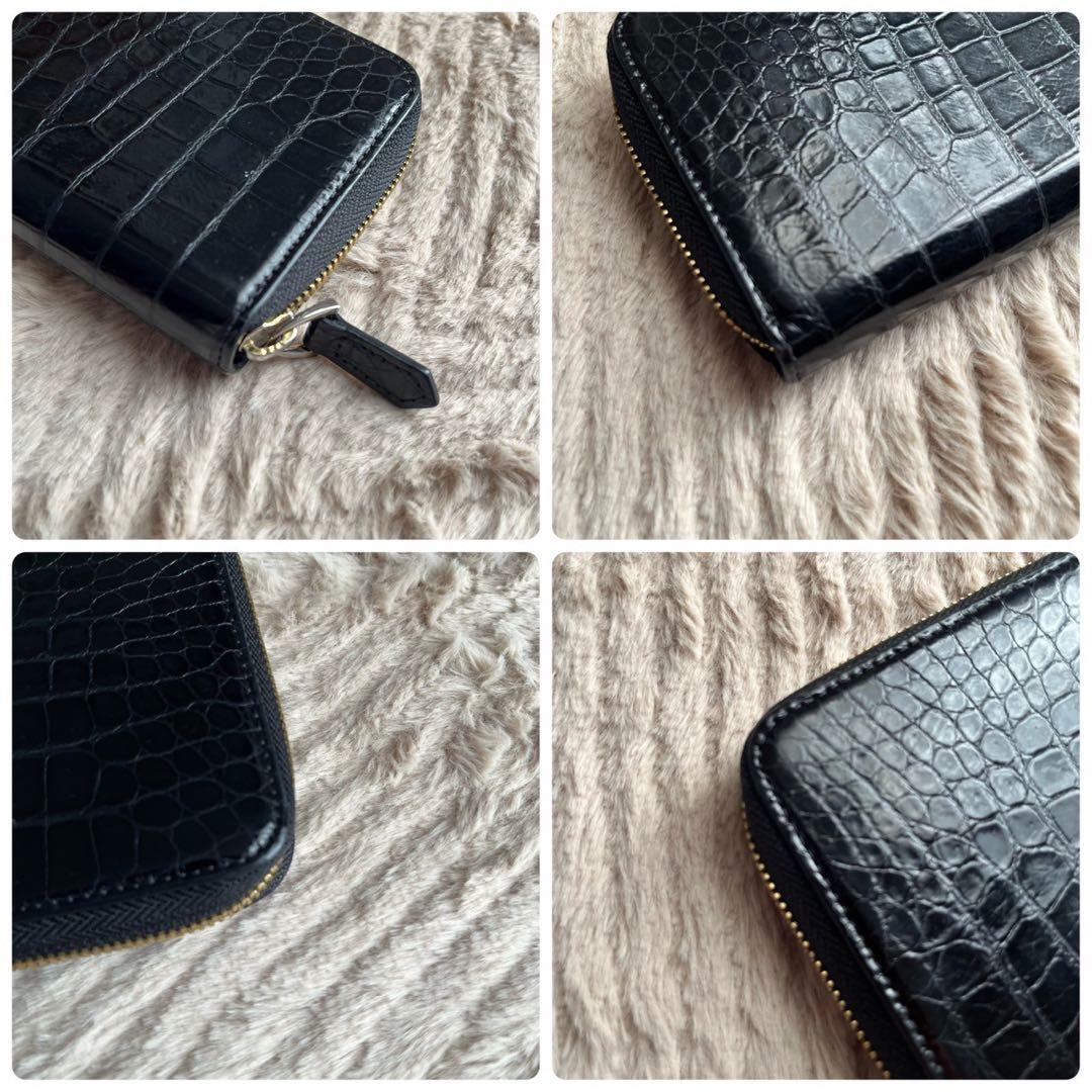 極美品 COCOMEISTER ココマイスター クロコダイル型押し ケース