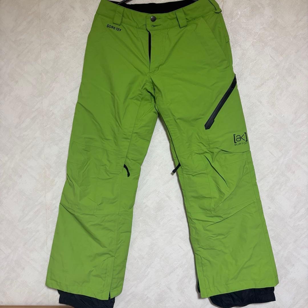Burton ak GORE-TEX スノーボードパンツ グリーン XS