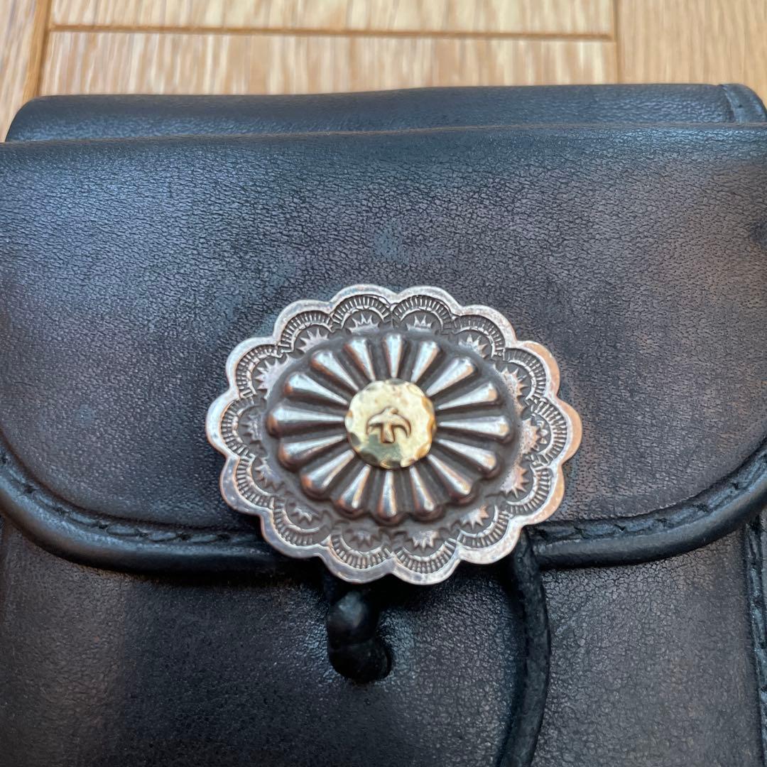 ゴローズ　2つ折りサイフ　ゴローズコンチョ