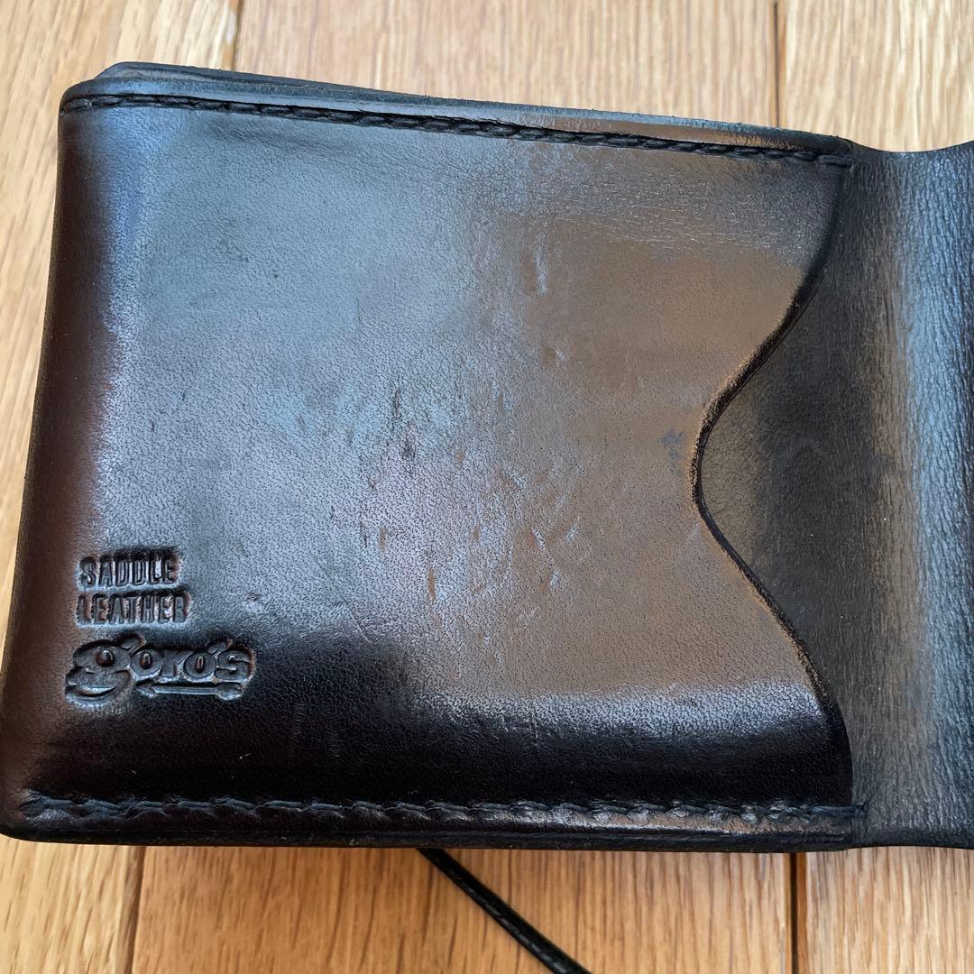 ゴローズ　2つ折りサイフ　ゴローズコンチョ