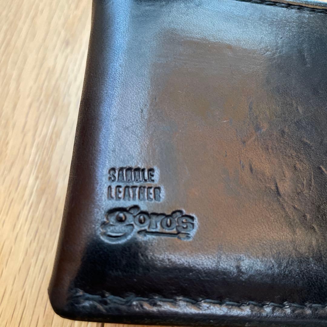 ゴローズ　2つ折りサイフ　ゴローズコンチョ