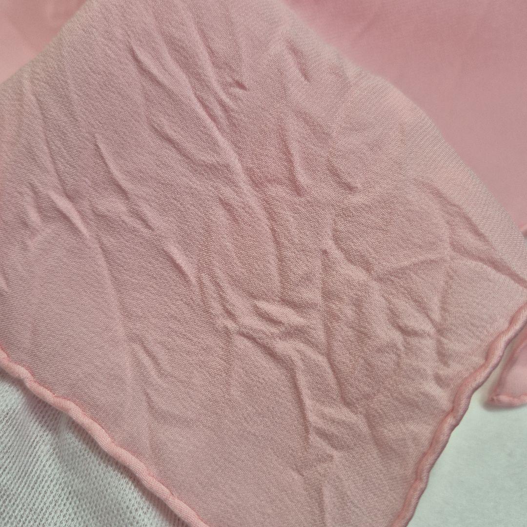 Louis Vuitton ピンク スカーフ