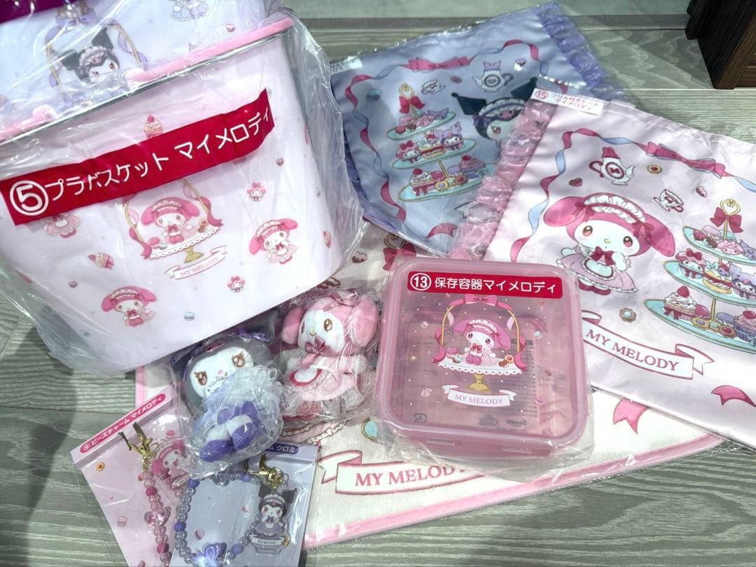 ★被りなし　マイメロ　クロミ　一番くじ　サンリオ　マイメロディ　キティ