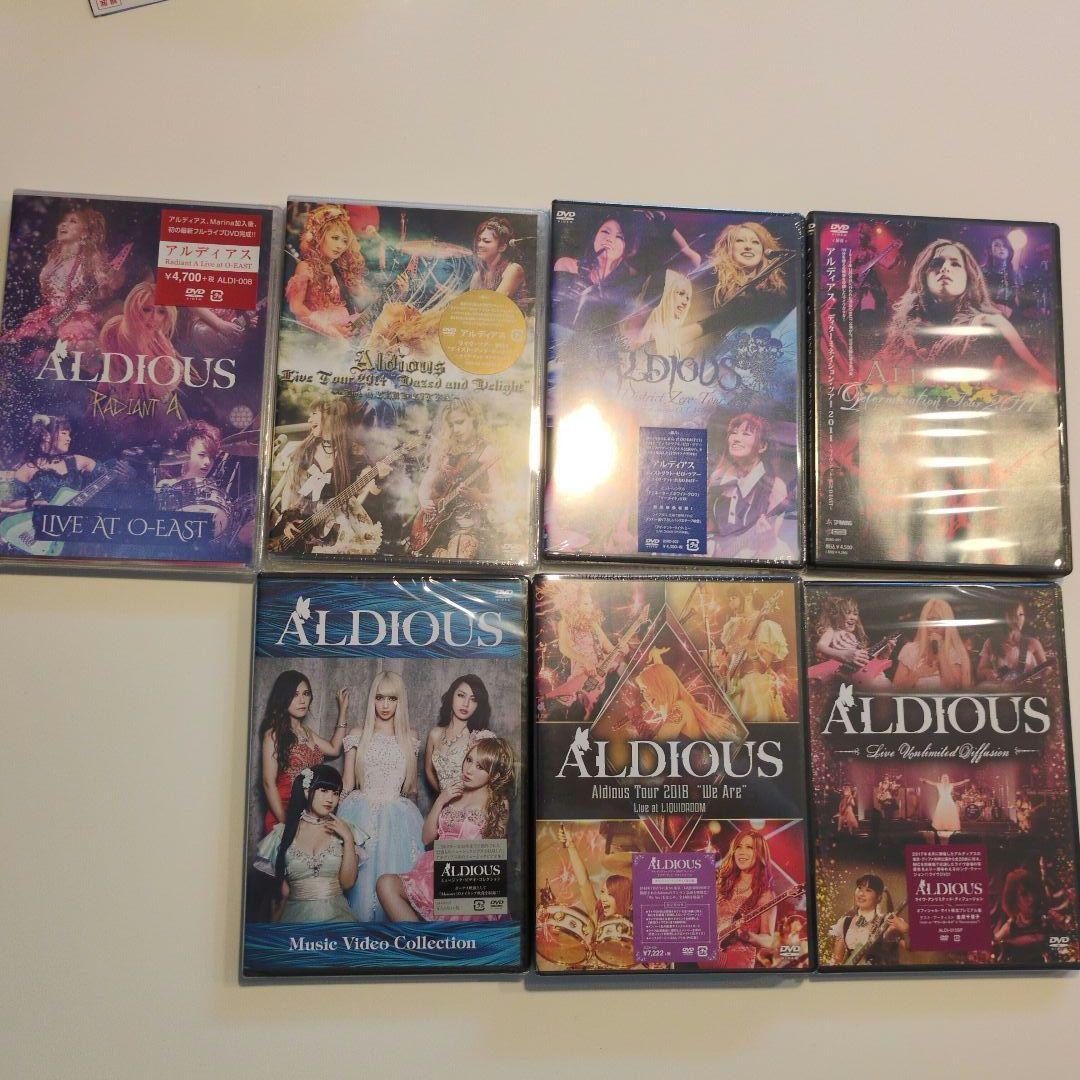ALDIOUS ライブDVDセット