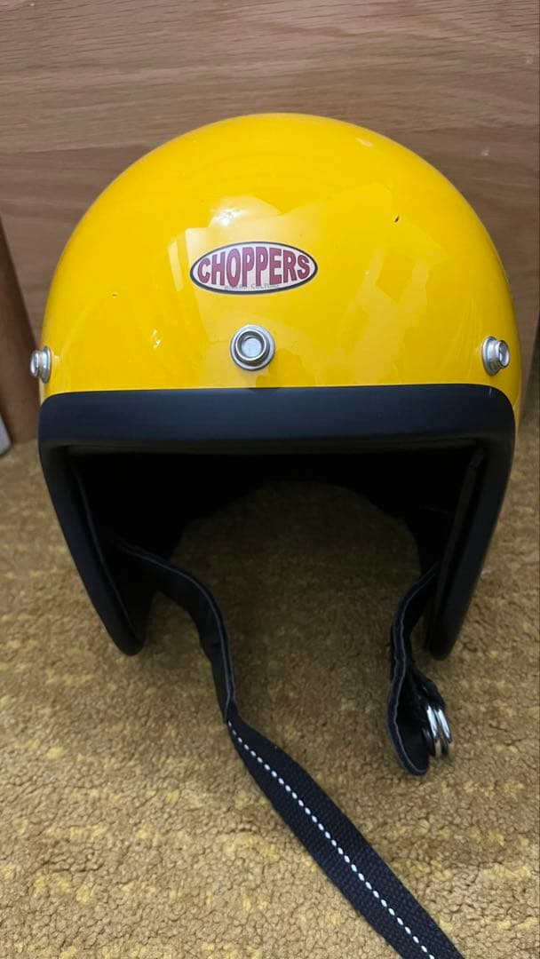 チョッパーズ　choppers ジェットヘルメット　XL イエロー