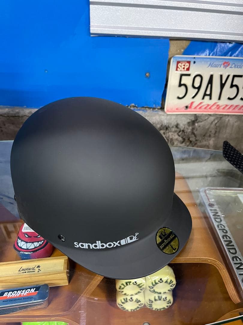 sandbox マットブラック スノーボードヘルメット