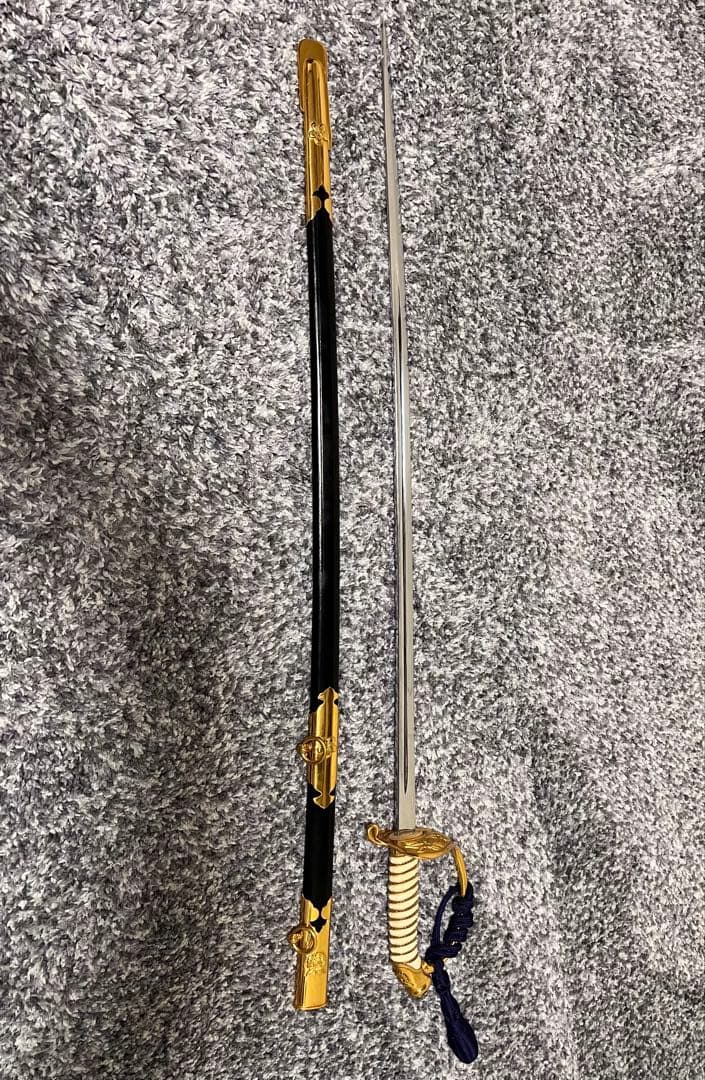 第二次世界大戦以前の自衛隊　指揮刀　サーベル　軍刀　日本刀　全長約90cm