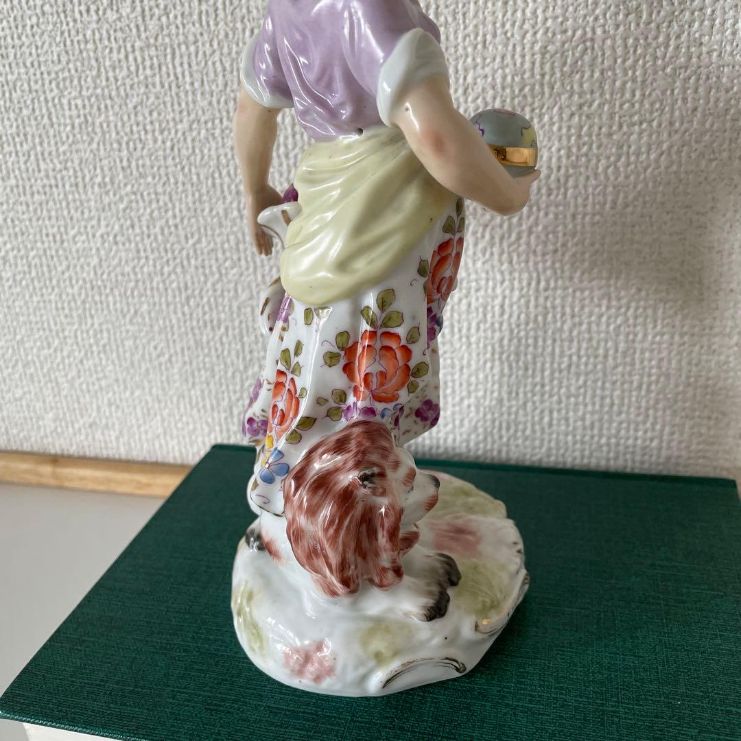 ・G.Richard・女王とライオン・２０cm・リチャード.ジノリ・希少・