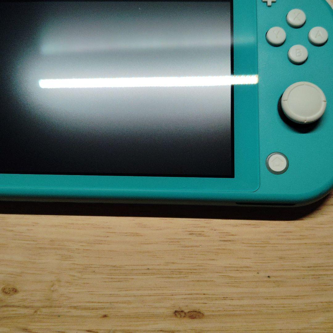 Nintendo Switch Lite ターコイズ 充電器付き 動作品