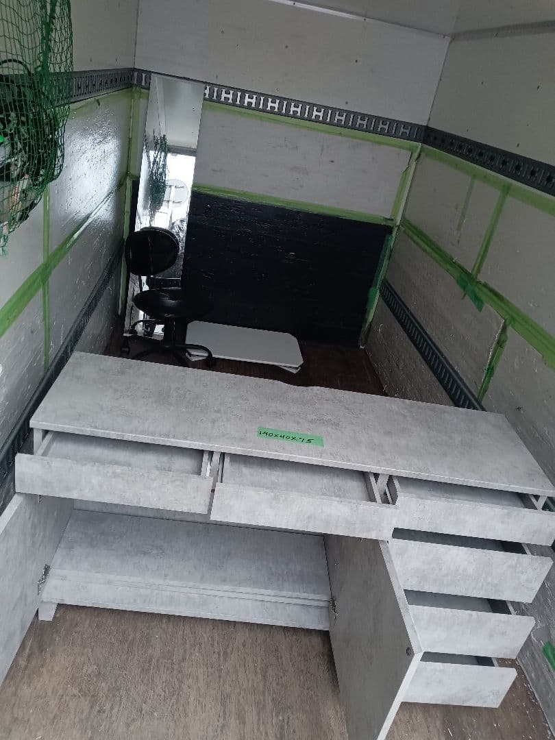 リヨン サイドボード 120 (コンクリートグレー)