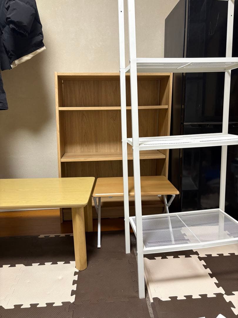 ４つ木製ラック ナチュラル シンプルデザイン