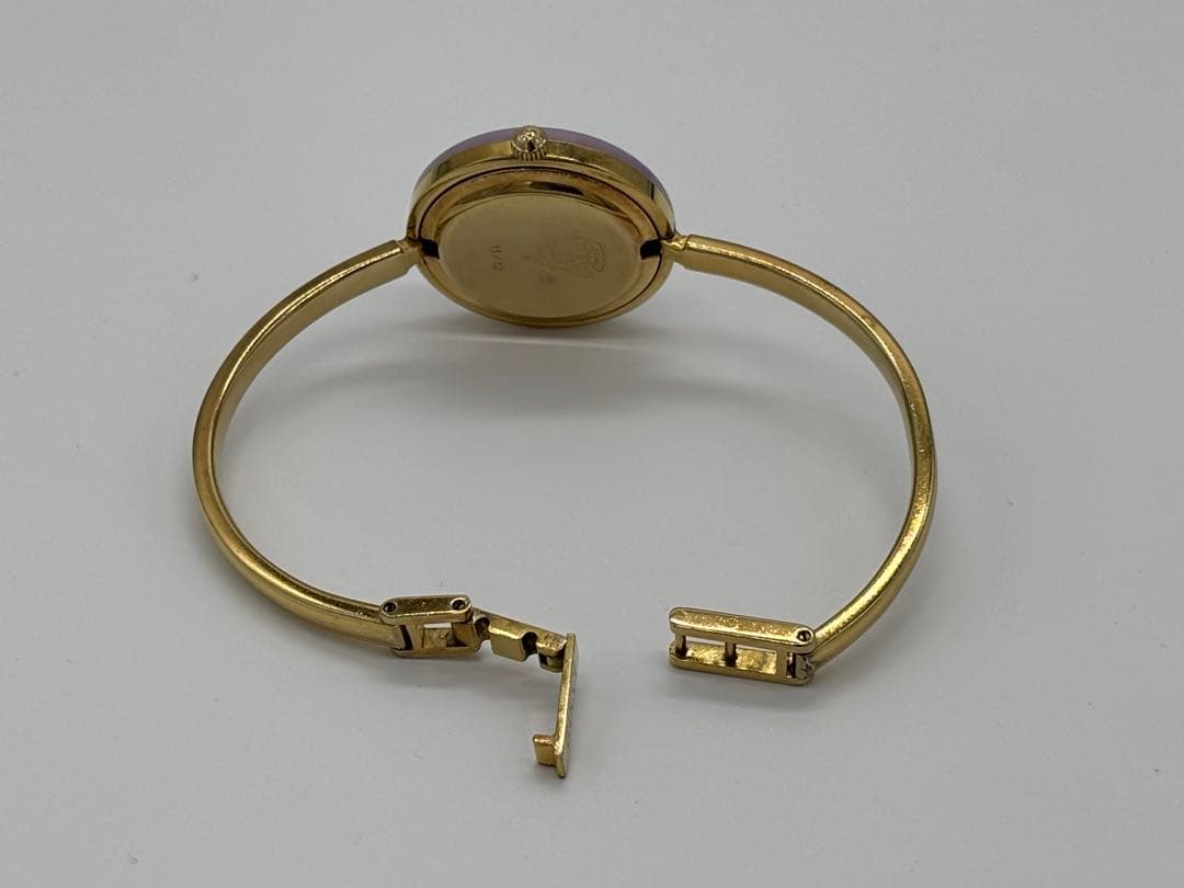 【美品】グッチ チェンジベゼル 12色 クォーツ【11/12】純正ベルト 稼働品