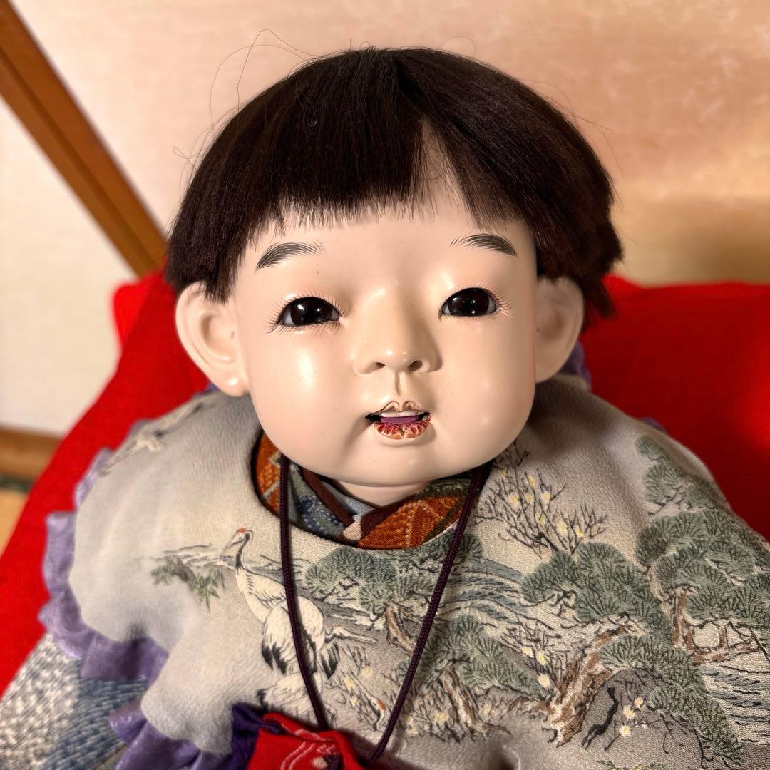 市松人形　「藤村明光」作　新品