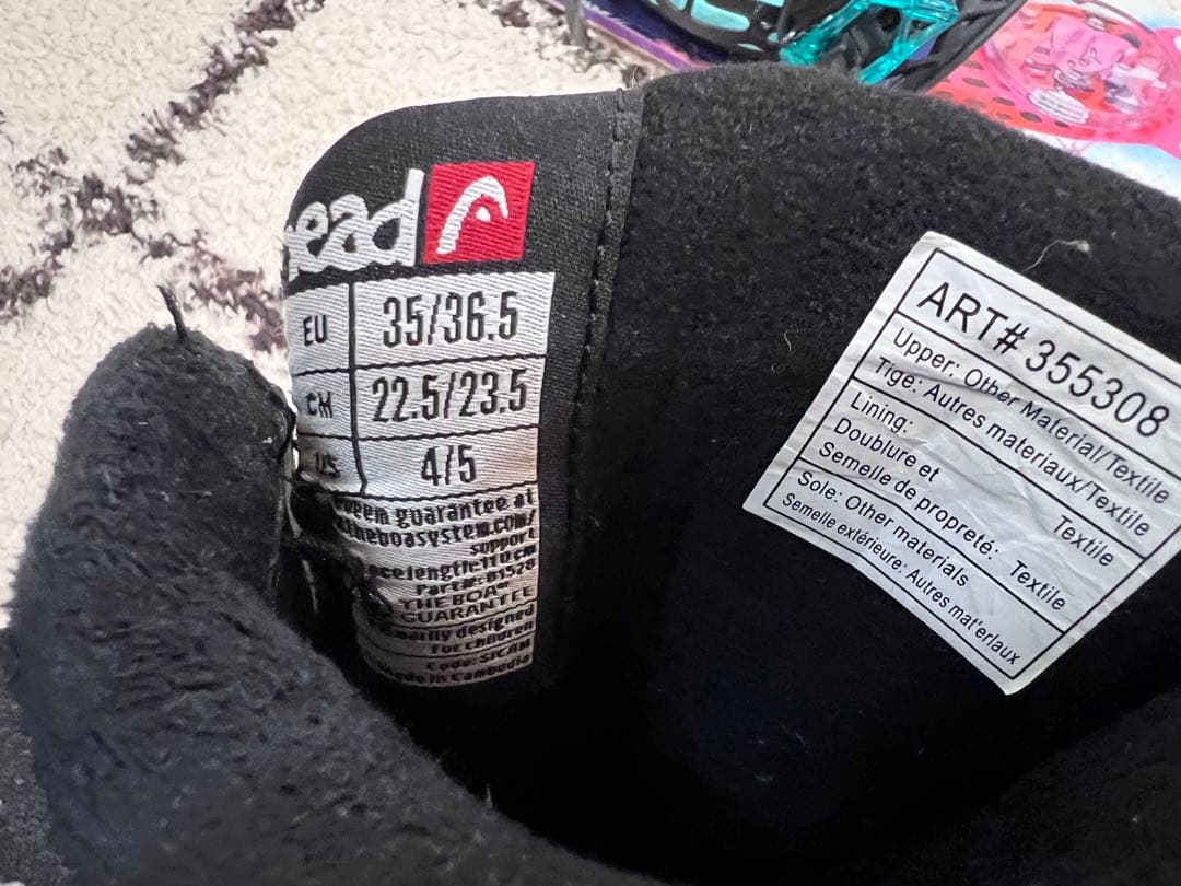 Burton スノーボード ３点セットCHICKLET130cm