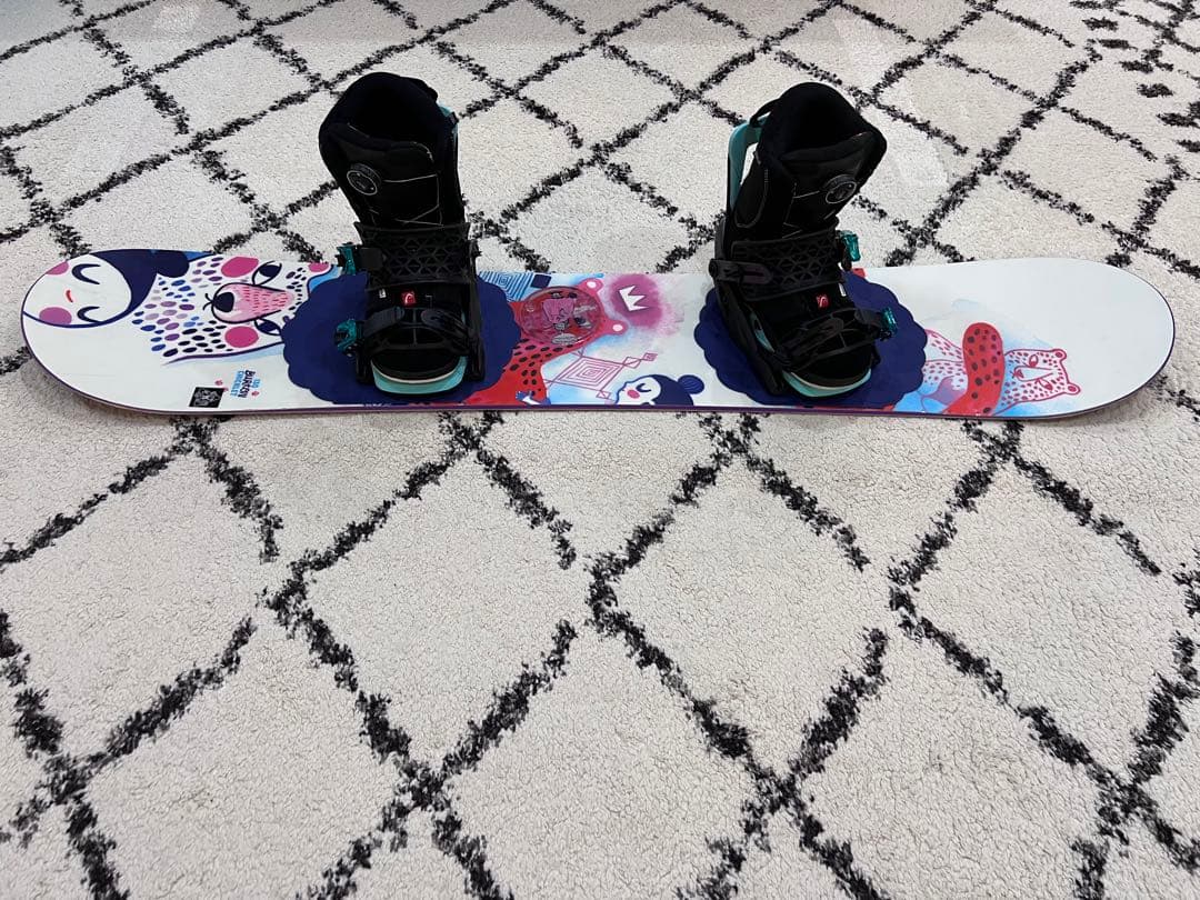 Burton スノーボード ３点セットCHICKLET130cm