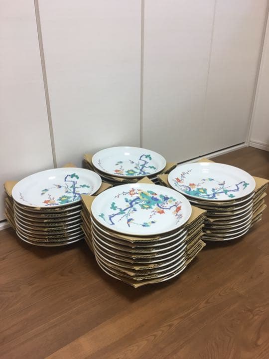 ◼️色絵磁器◼️絵皿・40枚セット