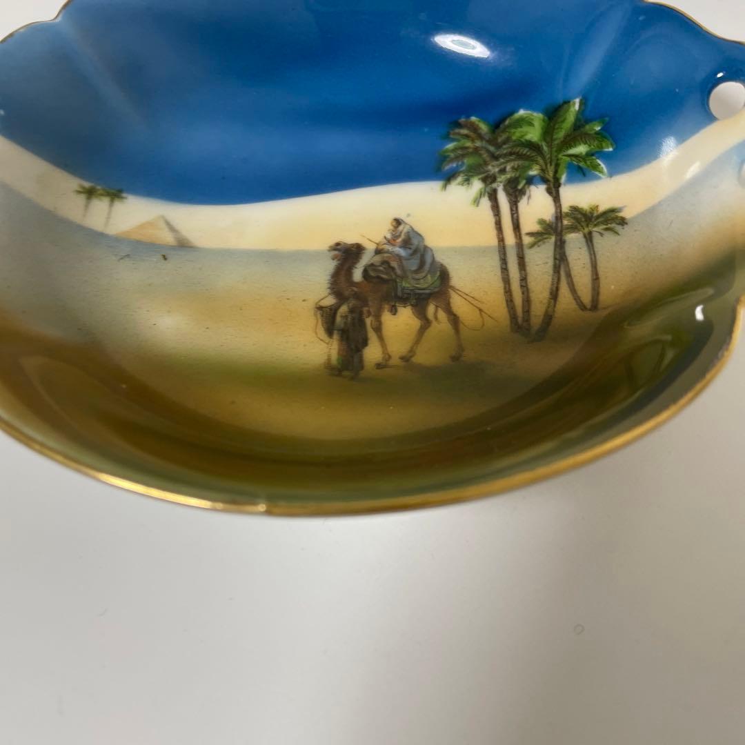 ＊ライドオンキャメル＊1906年-1925年英国輸出＊１３cm・オールドノリタケ