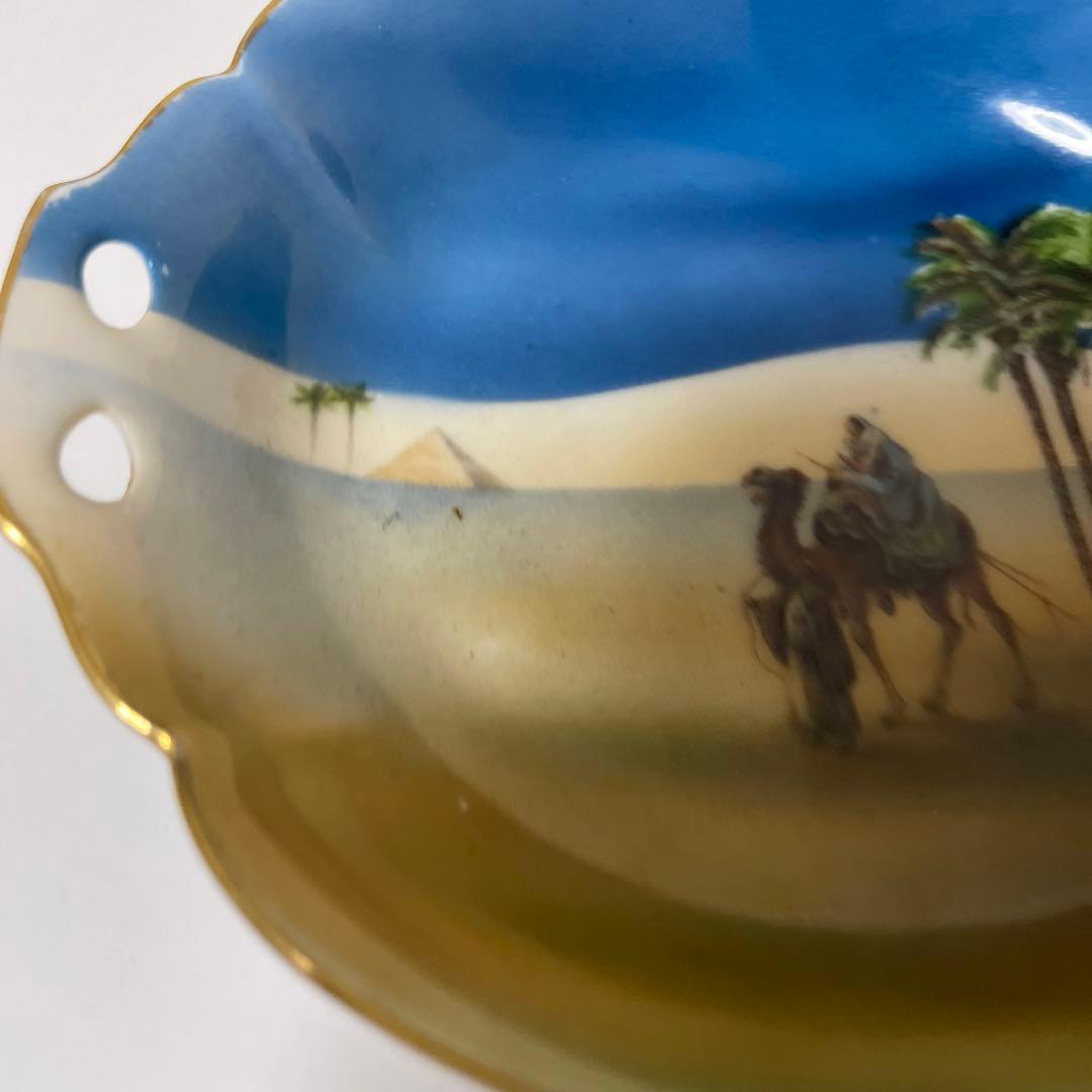 ＊ライドオンキャメル＊1906年-1925年英国輸出＊１３cm・オールドノリタケ