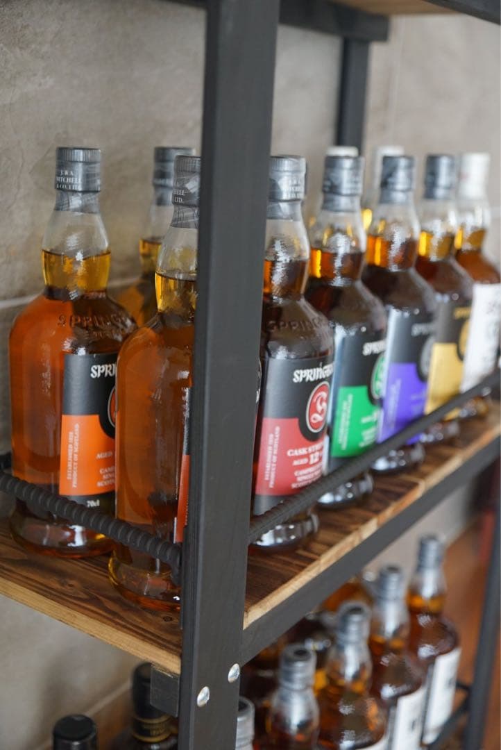 「新作」ウィスキーワゴン　落下防止完全版　男前　インダストリアル