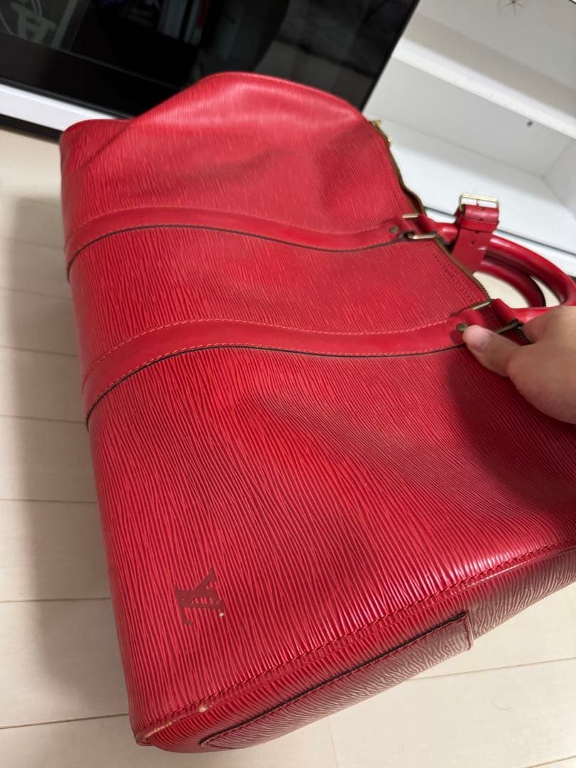 Louis Vuitton エピレザー キーポル50 ボストンバッグ