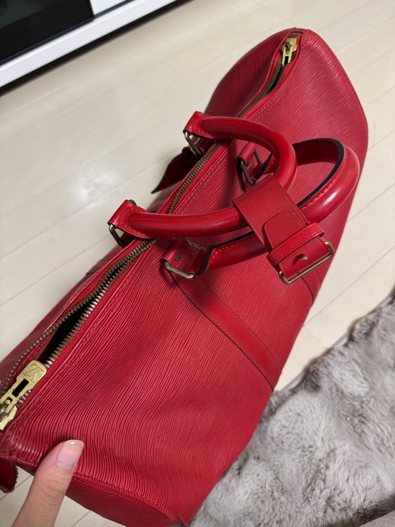 Louis Vuitton エピレザー キーポル50 ボストンバッグ