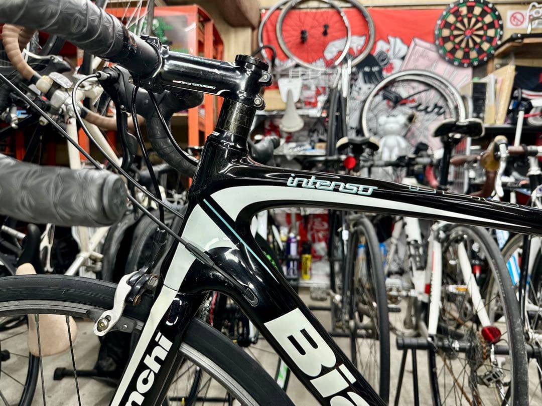 ビアンキ intenso基本分解発送送料無料！完成車配送もご相談ください！