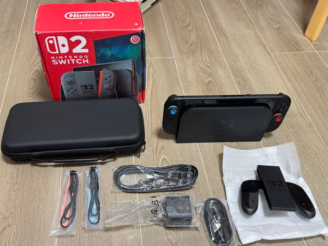 Nintendo switch2 本体 多言語対応 香港版