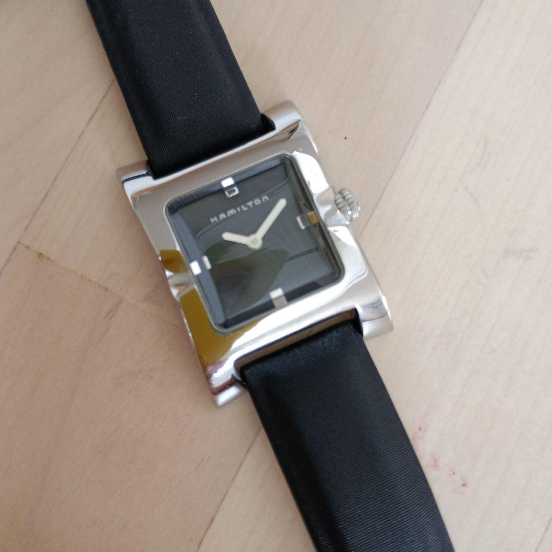 HAMILTON アナログ腕時計 ブラック