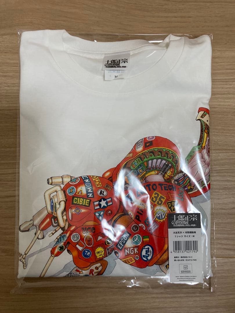 AKIRA×攻殻機動隊 大友克洋×士郎正宗 コラボTシャツ限定品