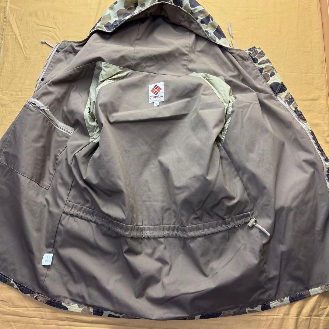 columbia マウンテンパーカー　ダックハンターカモ　コロンビア　L
