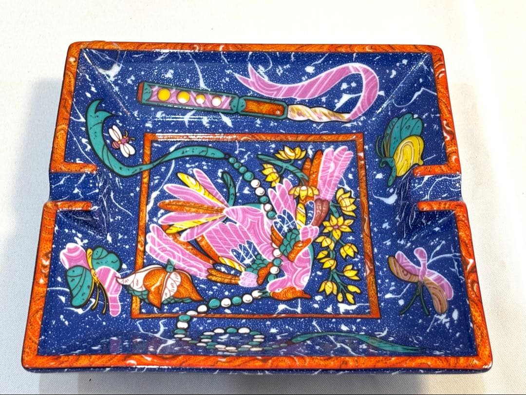 【未使用】HERMES 陶器灰皿　ピエール ドリアン・エ・ドクシダン