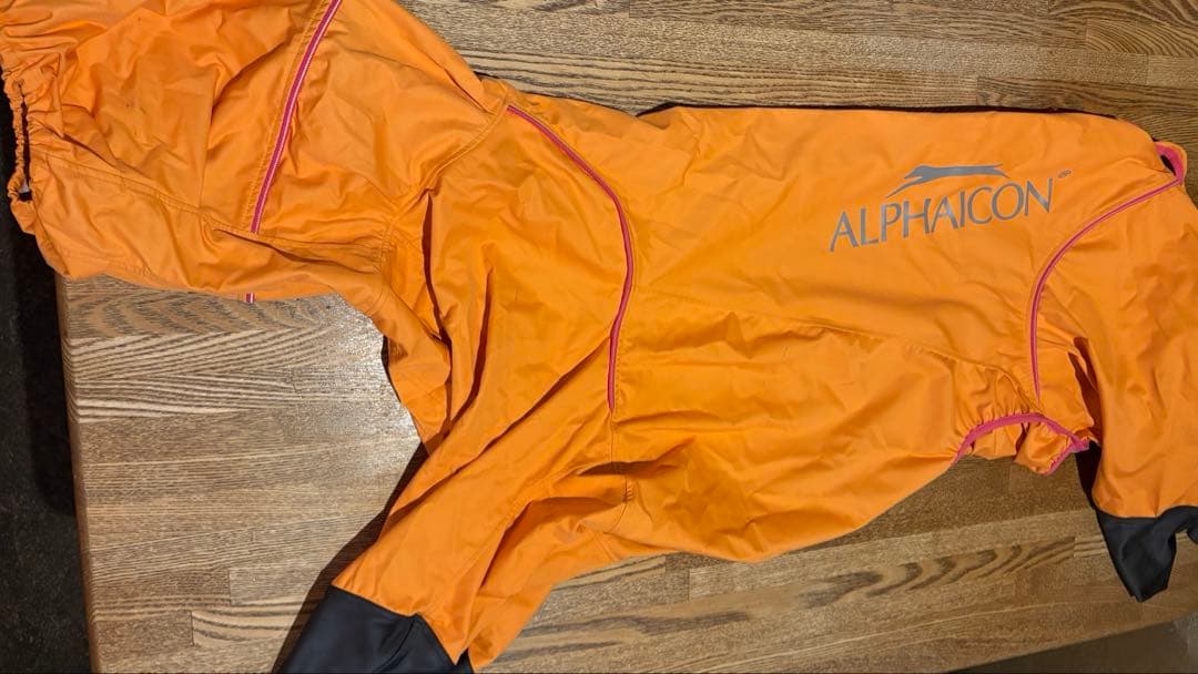 l*9様 ALPHACON 2XL 犬用レインコート オレンジ