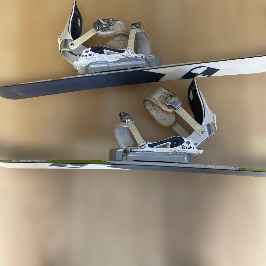 ショートスキー、ファンスキー板　中古品